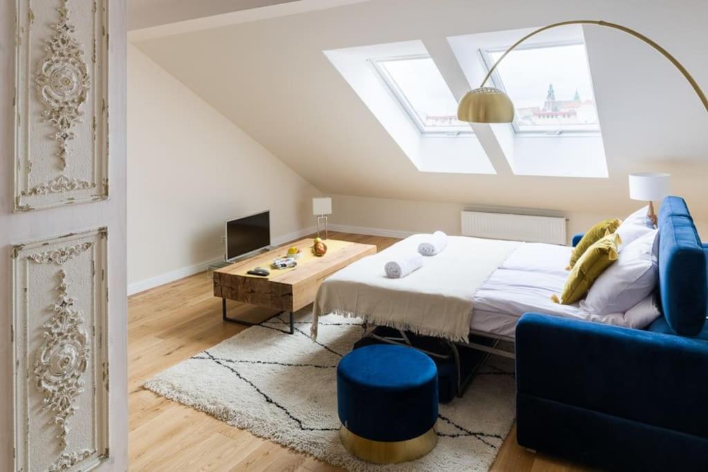 Charming Apartment In Perfect Location Cracovia Esterno foto